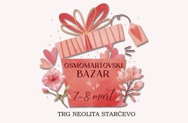 Osmomartovski bazar na Trgu