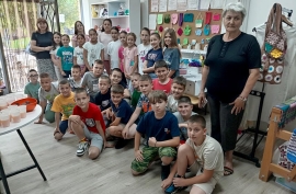 Izložba ručnih radova učenika u Udruženju žena
