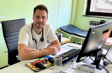 Dr Igor Cvjetković, lekar u Starčevu: Uvek na usluzi pacijentima