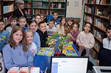 VESTI iz Škole > Poseta školskoj biblioteci